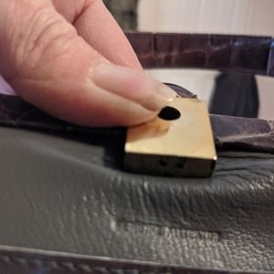 Vintage alligator bag